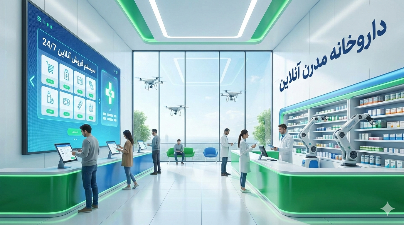 فروش آنلاین داروخانه: راهنمای عملی ساخت فروشگاه اینترنتی داروخانه (از مجوز تا سودآوری و انبارداری)