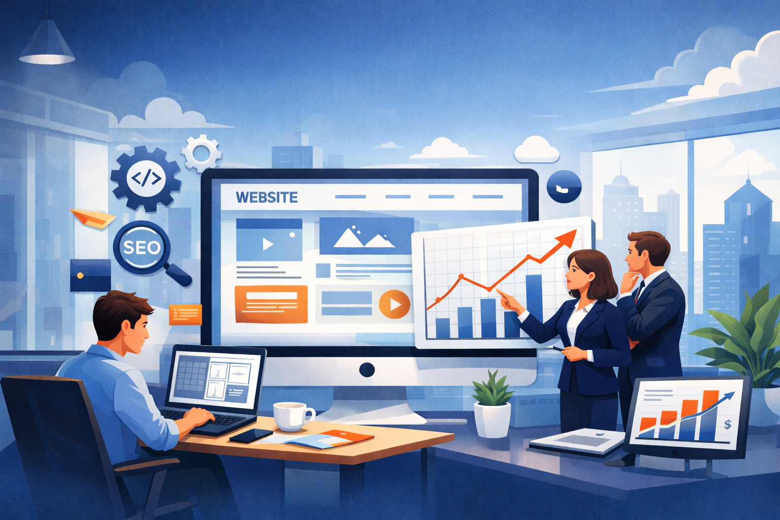 چرا هر شرکت به یک وب‌سایت حرفه‌ای نیاز دارد و چگونه رشد کسب‌وکار را تضمین می‌کند؟