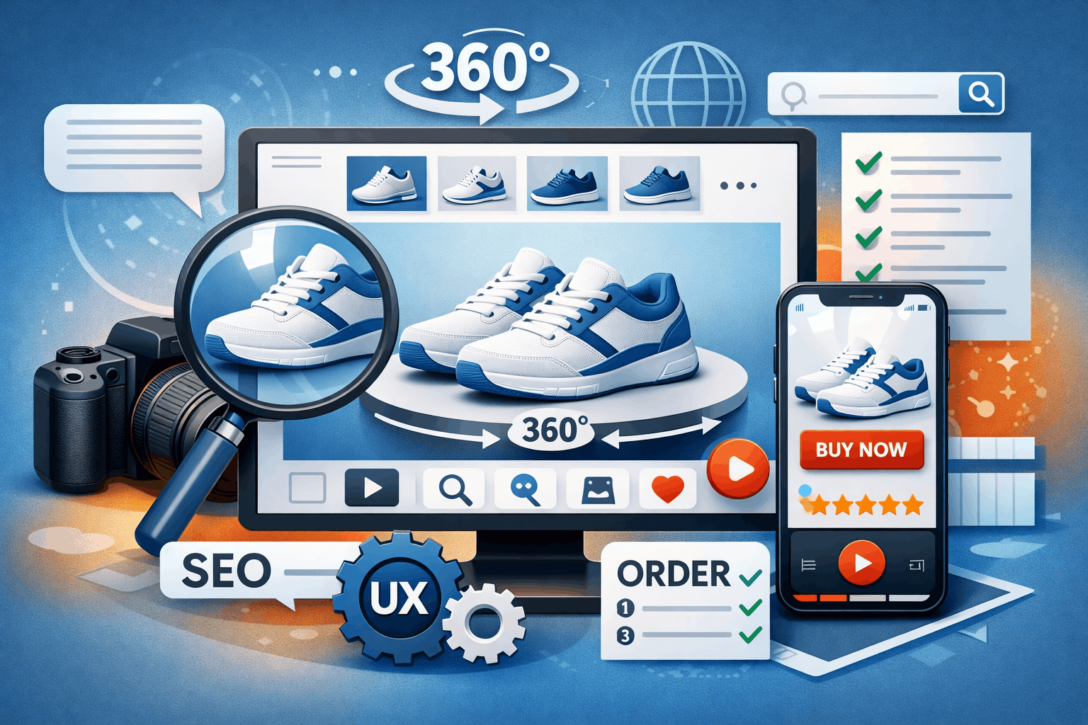 استاندارد گالری تصویر محصول